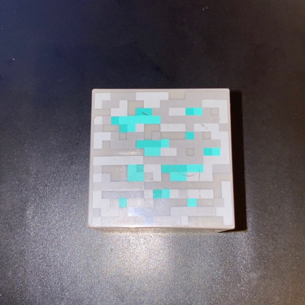 Minecraft Diamond Block Overworld Series 2 2014 Mojave vinyl figurine item